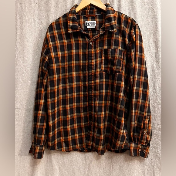 MARMOT Men's Fairfax Midweight Flannel Copper size large - Picture 3 of 10